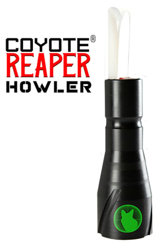 Predator Tactics 97502 Coyote Reaper Howler Open Call Attracts Coyotes Black Polycarbonate