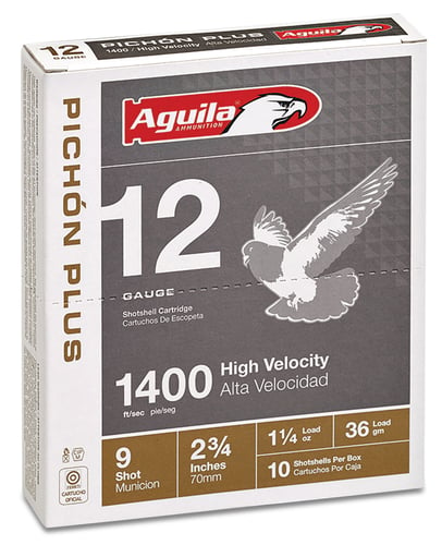Aguila 1CHB1297 Pichon Plus High Velocity 12 Gauge 2.75
