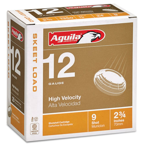 Aguila 1CHB1254 Skeet Load High Velocity 12 Gauge 2.75