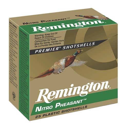 Remington NP124 Nitro Pheasant Loads Shotshell 12 GA, 2-3/4 in