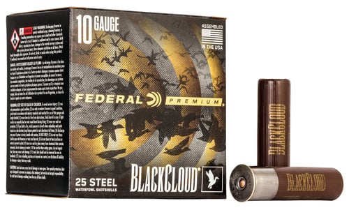 Federal PWBX107BB Black Cloud FS 10 Gauge 3.50