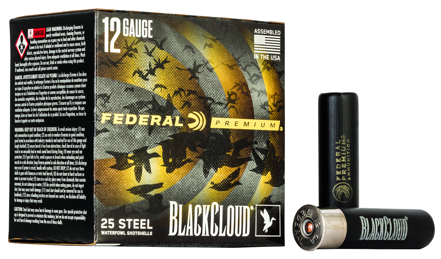 Federal PWBX134BBB Black Cloud FS 12 Gauge 3.50