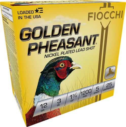 FIOCCHI GOLDEN PHEASANT 12GA 3