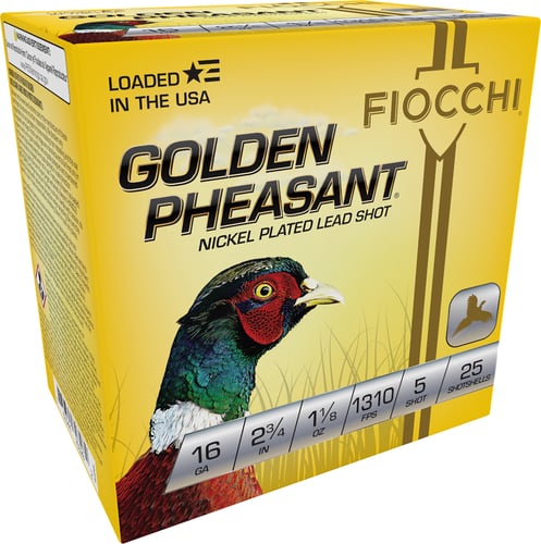 FIOCCHI GOLDEN PHEASANT 16GA 2.75