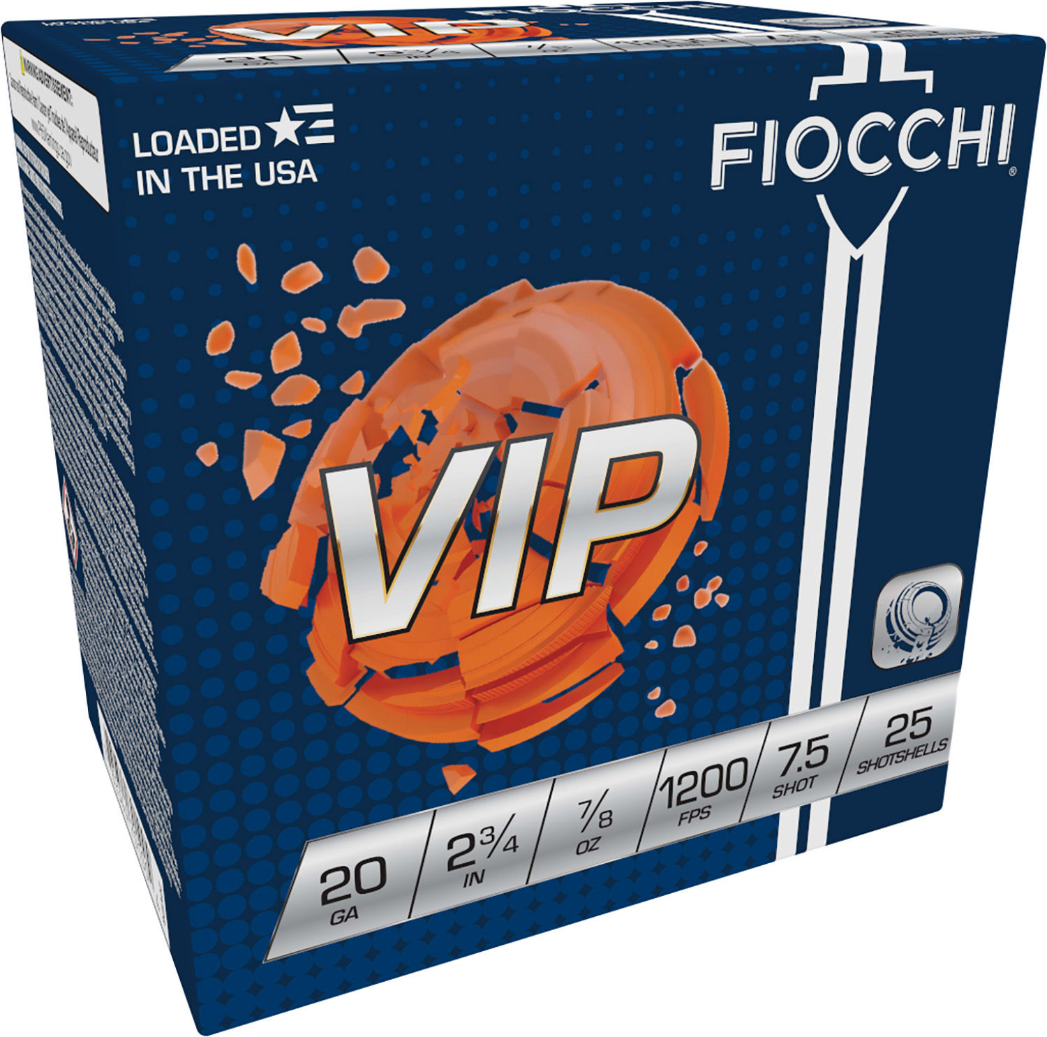 Fiocchi 20VIP75 Exacta Target VIP 20 Gauge 2.75