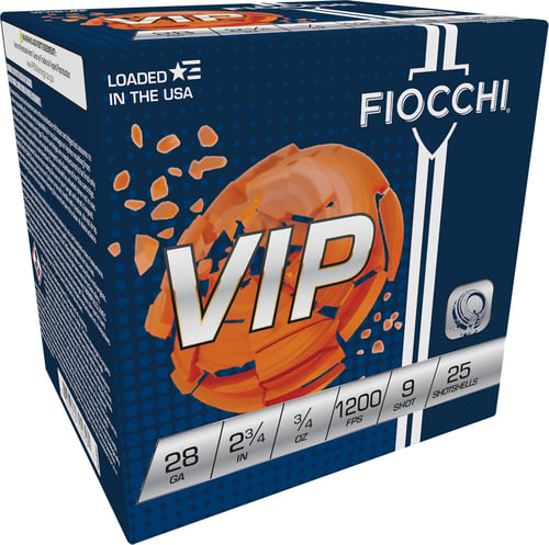 Fiocchi 28VIP9 Exacta Target VIP 28 Gauge 2.75