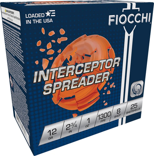 Fiocchi 12CPTR8 Exacta Target Interceptor Spreader 12 Gauge 2.75