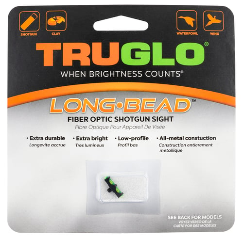 Truglo TG947BGM Long Bead  Metal Ruger/Win 1200,1300,1400,Super X2 Fiber Optic Green 3-56