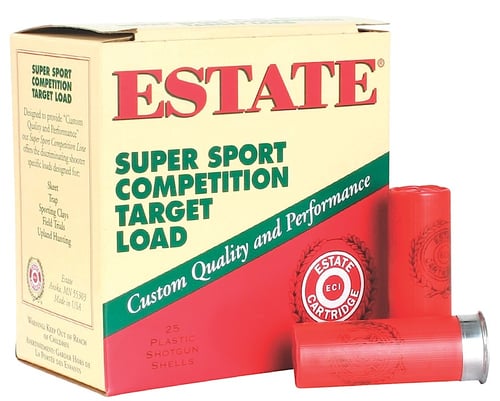 Estate Cartridge SS12H75 Super Sport Competition Target 12 Gauge 2.75