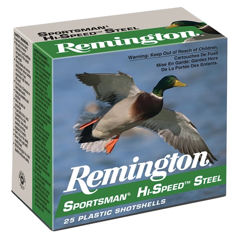 Remington Ammunition 20934 Sportsman Hi-Speed Steel 12 Gauge 2.75