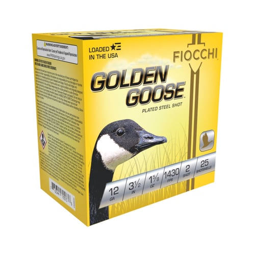 Fiocchi 1235GG2 Golden Goose  12 Gauge 3.50