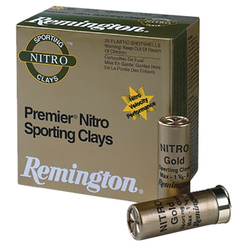 Remington Ammunition 28850 Premier Nitro Sporting Clay 12 Gauge 2.75