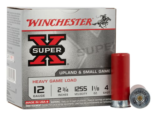 Winchester Ammo XU12H4 Super X Heavy Game Load 12 Gauge 2.75