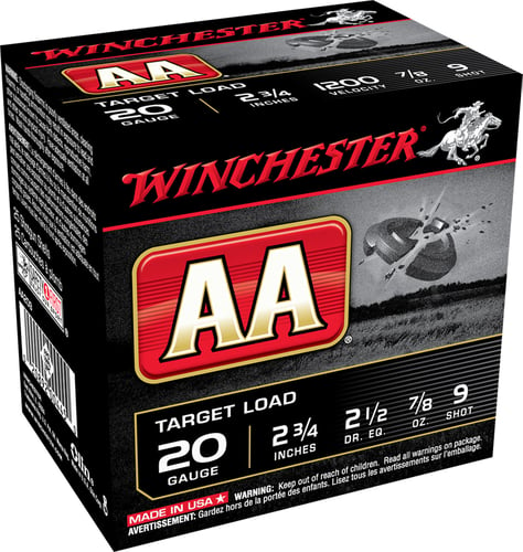 Winchester Ammo AA209 AA  20 Gauge 2.75