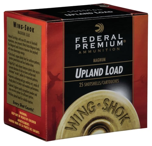 Federal P2566 Premium Upland Wing-Shok Magnum 20 Gauge 2.75