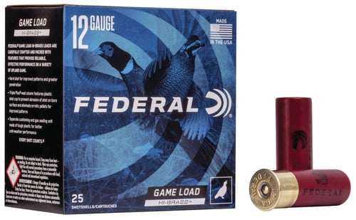 Federal H1266 Game-Shok High Brass 12 Gauge 2.75