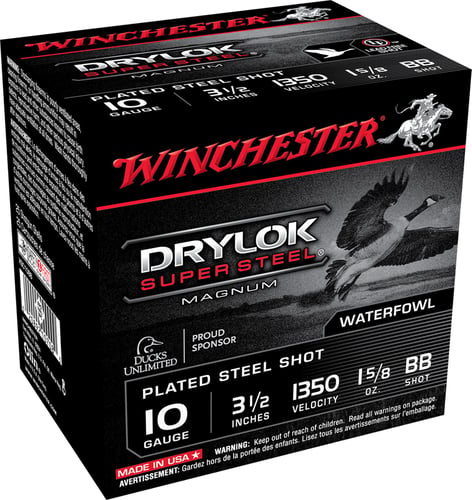 Winchester Ammo XSC10BB Drylok Super Steel Magnum 10 Gauge 3.50