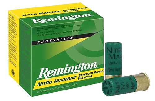 Remington NM12S4 Nitro Mag Buffered Magnum Loads Shotshell 12 GA, 2-3/4