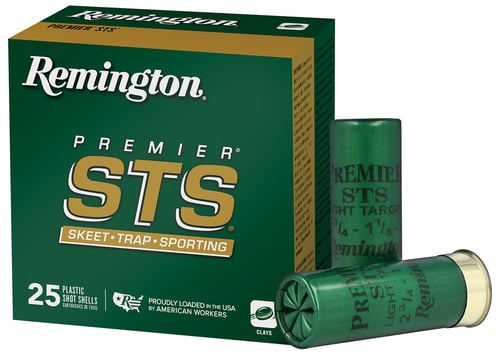 Remington STS12L7 Premier Shotshell 12 GA, 2-3/4 in, No. 7-1/2, 1-1/8oz