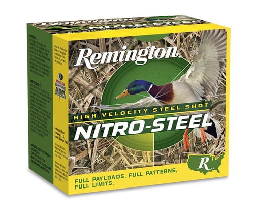 Remington Ammunition 20654 Nitro-Steel High Velocity 12 Gauge 2.75