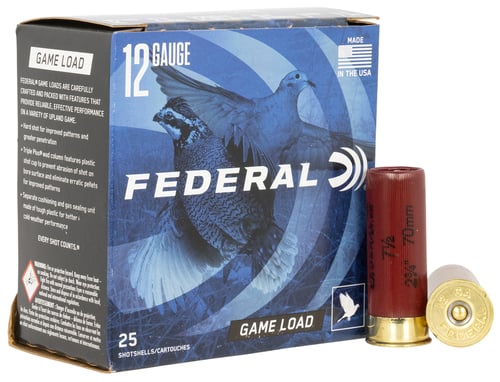 Federal H12175 Game-Shok Upland 12 Gauge 2.75