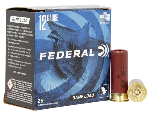 Federal H1218 Game-Shok Upland 12 Gauge 2.75