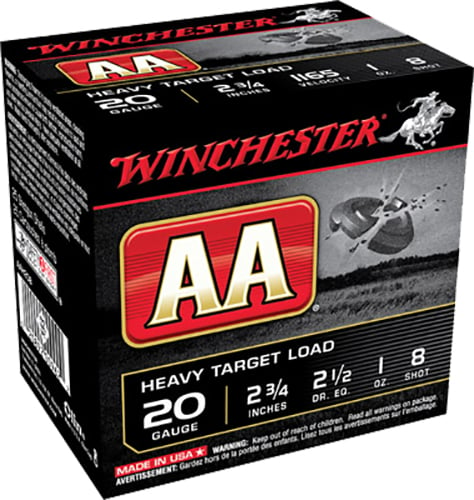 Winchester Ammo AAH208 AA Heavy 20 Gauge 2.75