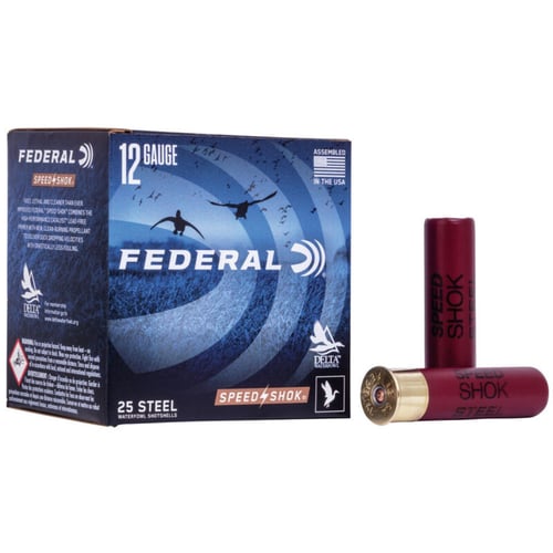 Federal WF134BBB Speed-Shok Waterfowl Shotshell 12 GA, 3-1/2 in