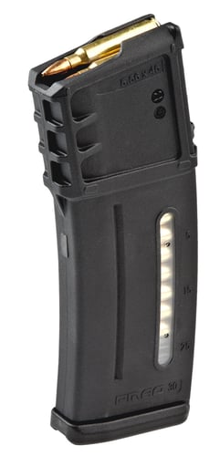 Magpul MAG234-BLK PMAG 30G MagLevel Black Detachable with Capacity Window 30rd 223 Rem, 5.56x45mm NATO for H&K G36
