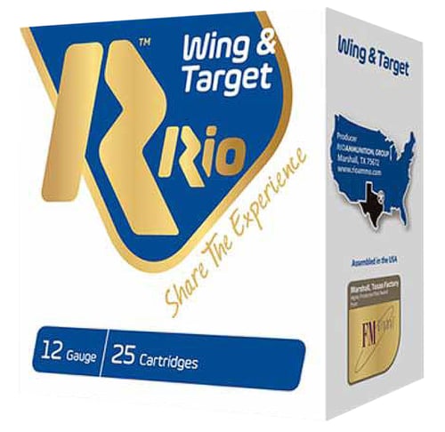 Rio Ammunition WT2875 Wing & Target  12 Gauge 2.75