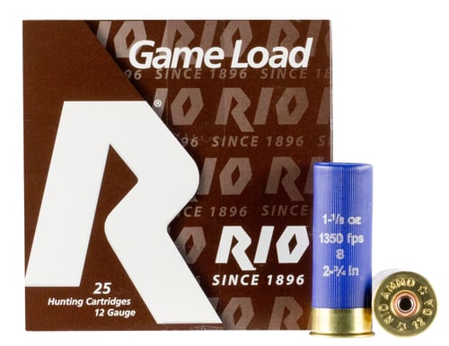 Rio Ammunition SGHV328 Game Load Super Game High Velocity 
12 Gauge 2.75