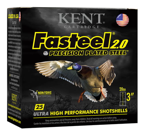 Kent Cartridge K203FS242 Fasteel 2.0  20 Gauge 3