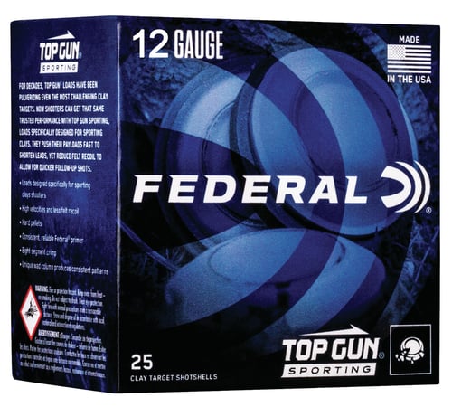 Federal TGS12875 Top Gun  12 Gauge 2.75
