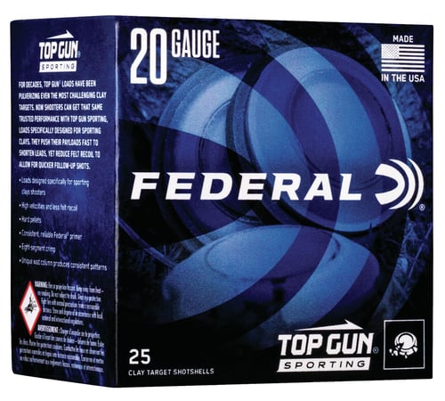 Federal TGS22475 Top Gun  20 Gauge 2.75