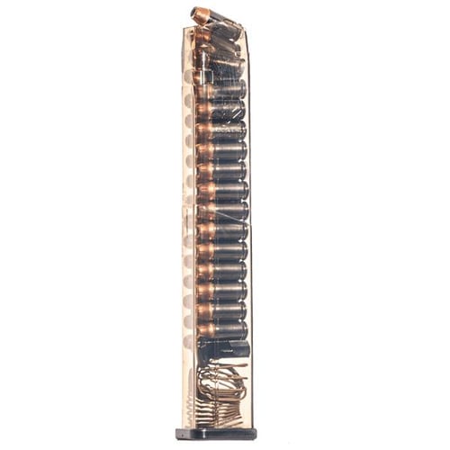 ETS Group GLK2130 Pistol Mags  30rd Extended 45 ACP Compatible w/Glock 21/30/41 Clear Polymer