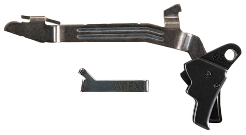 Apex Tactical 102116 Action Enhancement  Black Drop-in Trigger, Compatible w/Glock Gen5 17/19/19X/26/34/45