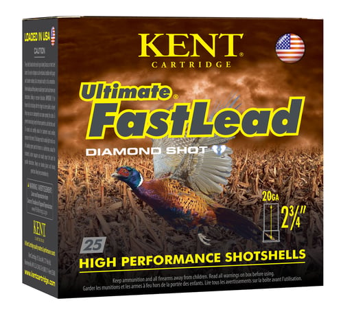 Kent Ultimate Fast Lead Shotshells 20 ga 2-3/4