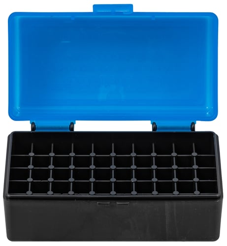 Berrys 44661 Ammo Box  223 Rem 5.56x45mm NATO Blue/Black Polypropylene 2.33