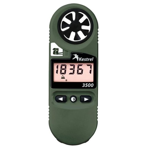 Kestrel 3500NV Weather Meter/Digital Psychrometer +NV Backlight - Olive Drab