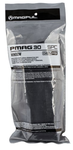 LWRC L040038C01 PMAG  Black Detachable 30rd 6.8 SPC for LWRC SIX8