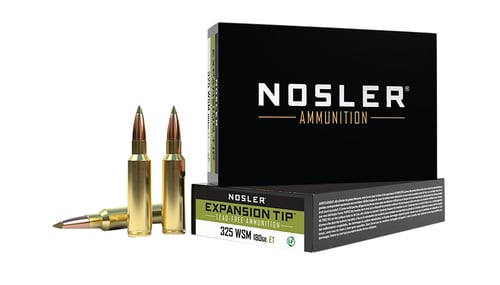 Nosler Expansion Tip Rifle Ammunition