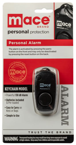 Mace 80457 Personal Alarm  Keychain Black