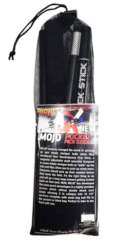 Mojo Outdoors HW2491 Pocket Pick Stick  Black Metal