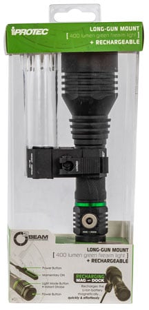 iProtec 6689 O2 Beam RC-Green  Black Anodized 40/400 Lumens