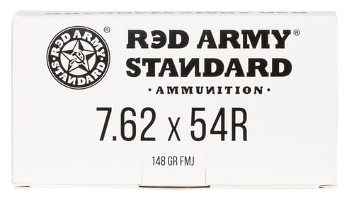 Red Army Standard AM3093 Rifle  7.62x54mmR 148 gr Full Metal Jacket 20 Bx/50 Cs