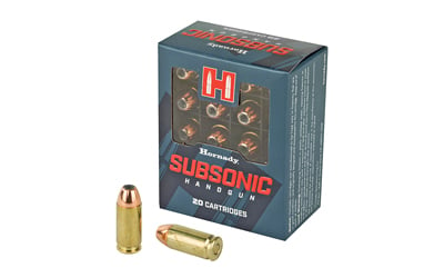 Hornady Subsonic Handgun Ammo