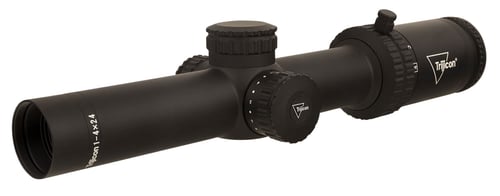 Trijicon 2900011 Credo  Matte Black 1-4x24mm 30mm Tube LED Illuminated Red MRAD Ranging Reticle