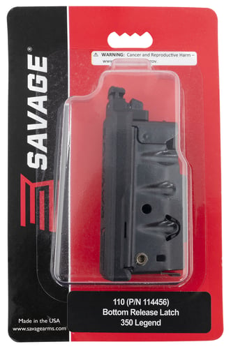 Savage Arms 55236 Axis  Blued Detachable 4rd for 350 Legend Savage Axis/Apex/10/10/11/16