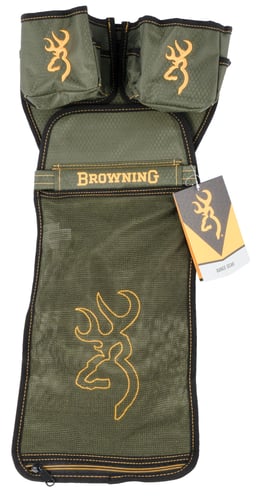 Browning 121960441 Summit Shell Pouch Military Green 600D Polyester Ripstop Shotgun Belt Loop Mount