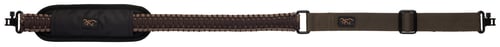 Browning 122968825 Paracord Sling made of Brown with Tan Trim Paracord, 31